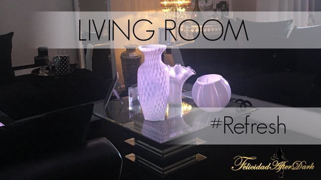 Decorating BLACK and WHITE Living Room/Chanel Inspired | Super Glam Living Room/Living Room Refresh